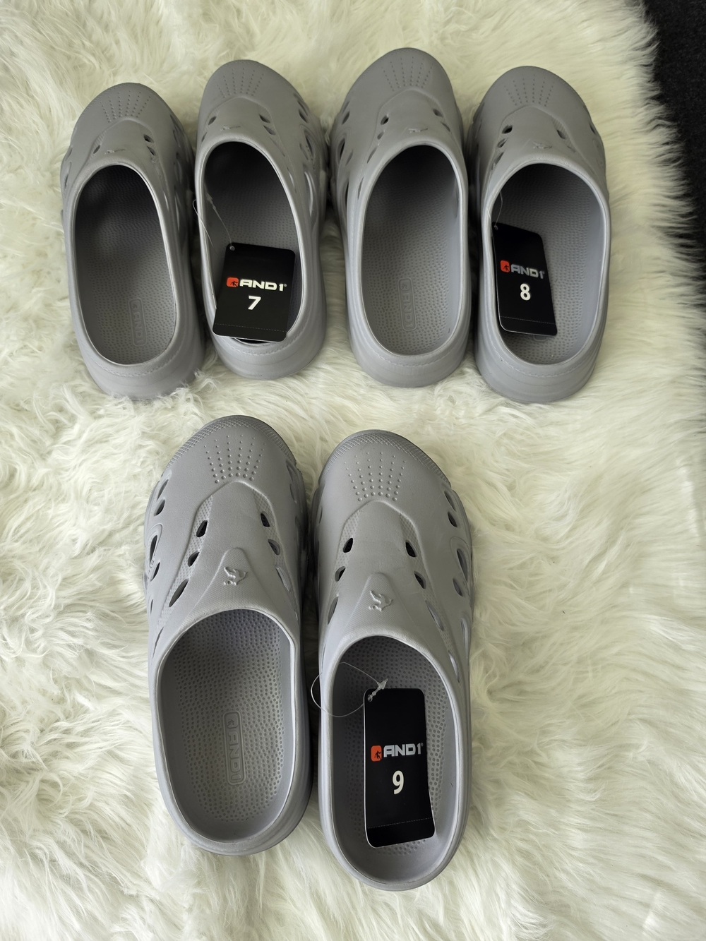 AND1 Men's Zone Mule Slip On Sandals